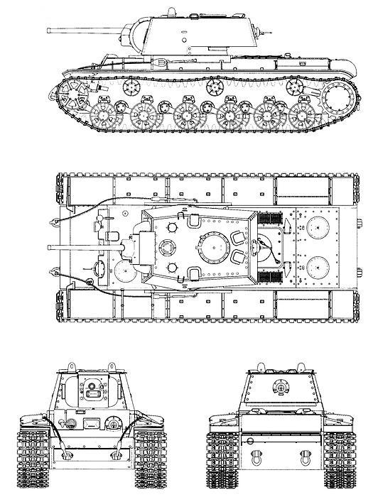 КВ. «Клим Ворошилов» — танк прорыва - i_155.jpg