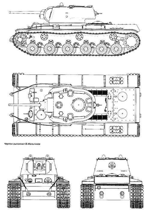 КВ. «Клим Ворошилов» — танк прорыва - i_156.jpg