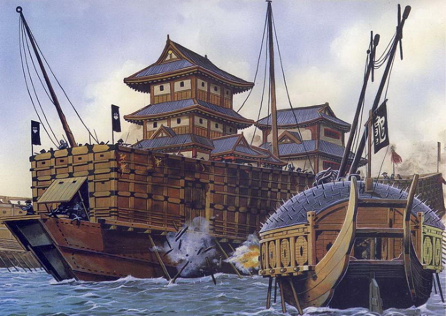 Боевые корабли Японии и Кореи. 612 – 1639 гг. - pic_29.jpg