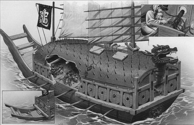 Боевые корабли Японии и Кореи. 612 – 1639 гг. - pic_34.jpg