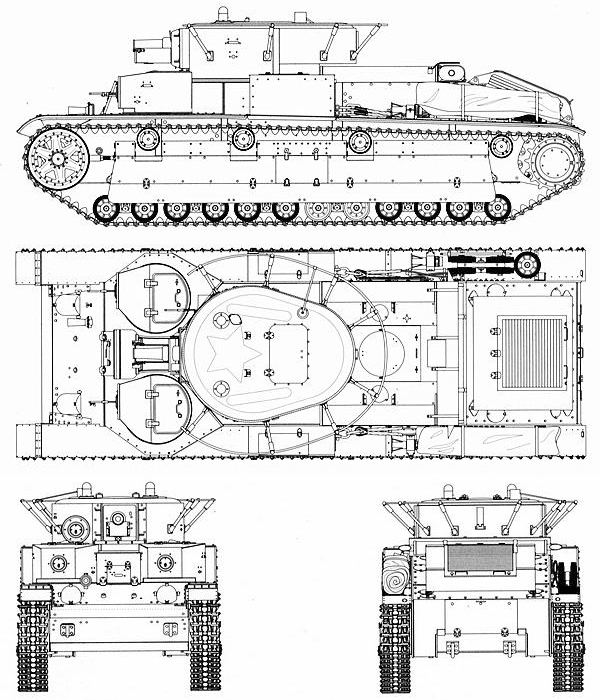 Средний танк Т-28. Трёхглавый монстр Сталина - i_027.jpg