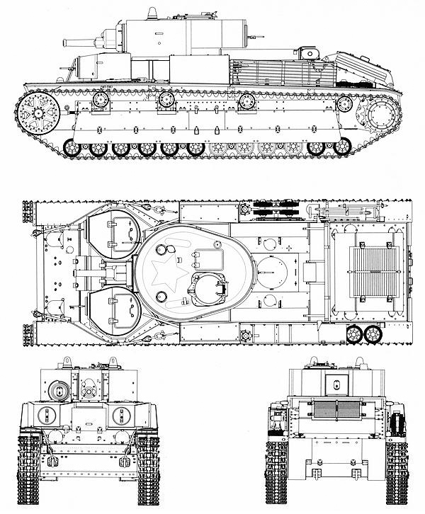 Средний танк Т-28. Трёхглавый монстр Сталина - i_155.jpg