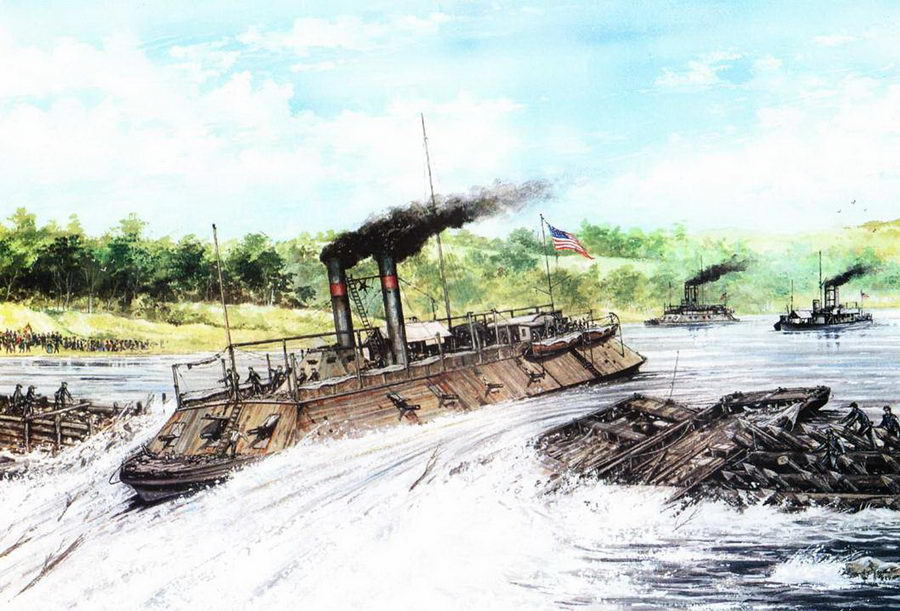Речные броненосцы северян. 1861-1865 - pic_32.jpg