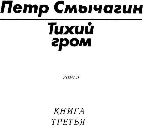 Тихий гром. Книга третья - img_1.jpeg