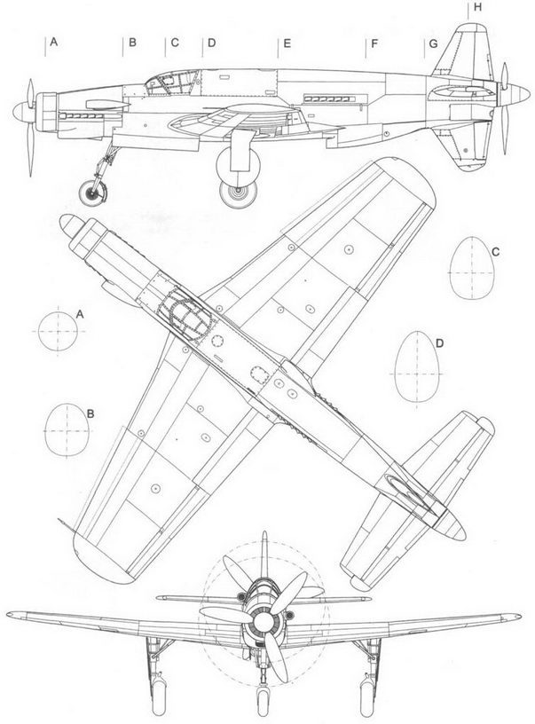 Do 335 «Pfeil» Самый быстный поршневой истребитель. Часть 1 - pic_57.jpg