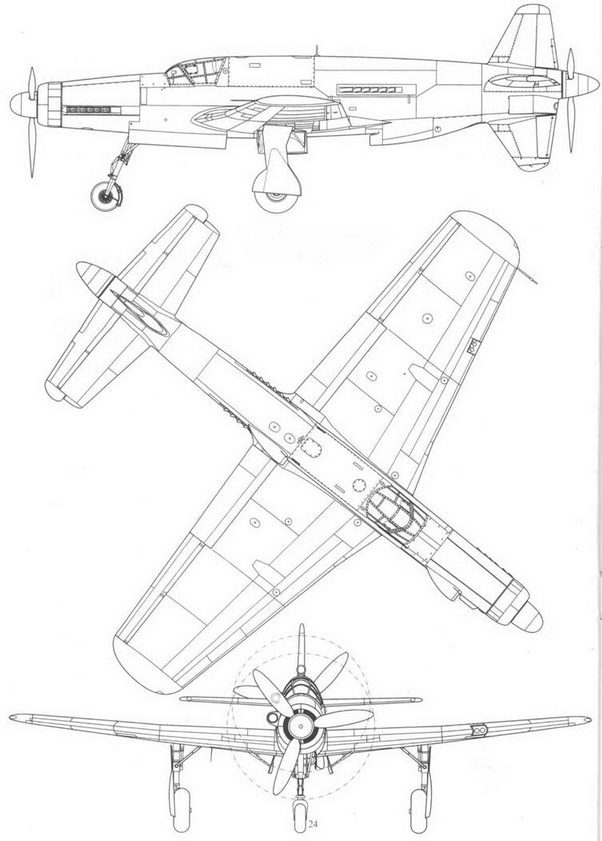 Do 335 «Pfeil» Самый быстный поршневой истребитель. Часть 1 - pic_66.jpg