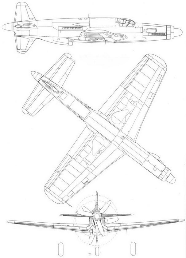 Do 335 «Pfeil» Самый быстный поршневой истребитель. Часть 1 - pic_67.jpg