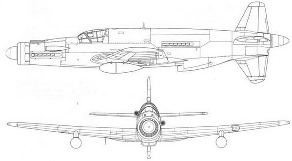 Do 335 «Pfeil» Самый быстный поршневой истребитель. Часть 1 - pic_74.jpg