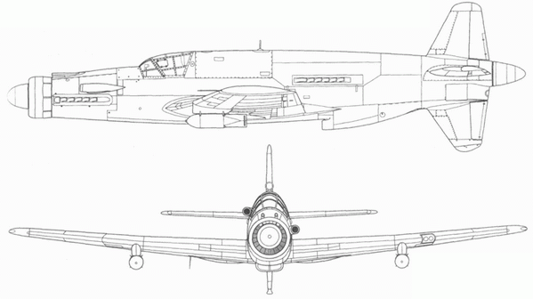 Do 335 «Pfeil» Самый быстный поршневой истребитель. Часть 1 - pic_75.png