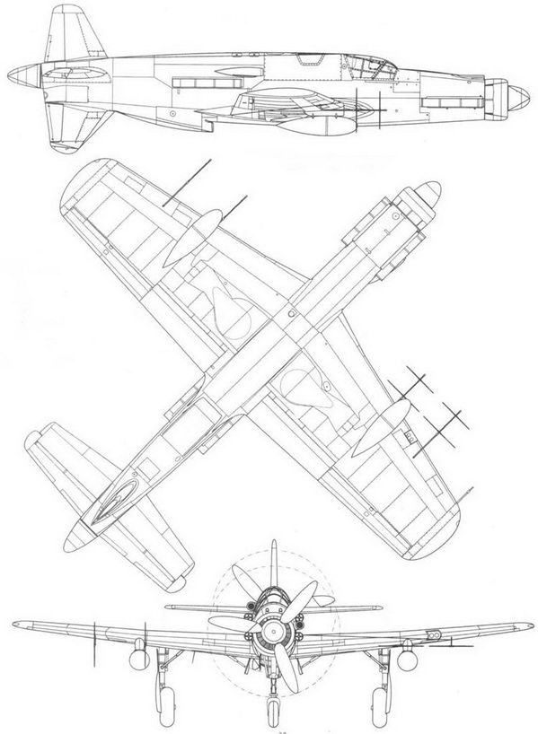 Do 335 «Pfeil» Самый быстный поршневой истребитель. Часть 1 - pic_82.jpg