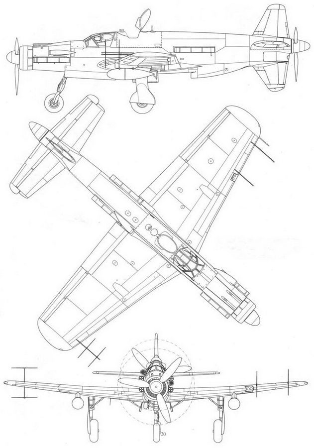 Do 335 « Pfeil» самый быстный поршневой истребитель. Часть 2 - pic_11.jpg