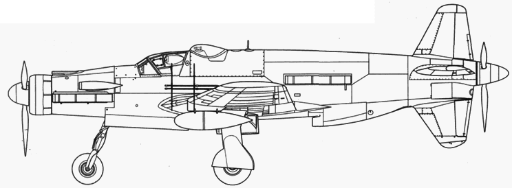 Do 335 « Pfeil» самый быстный поршневой истребитель. Часть 2 - pic_13.png