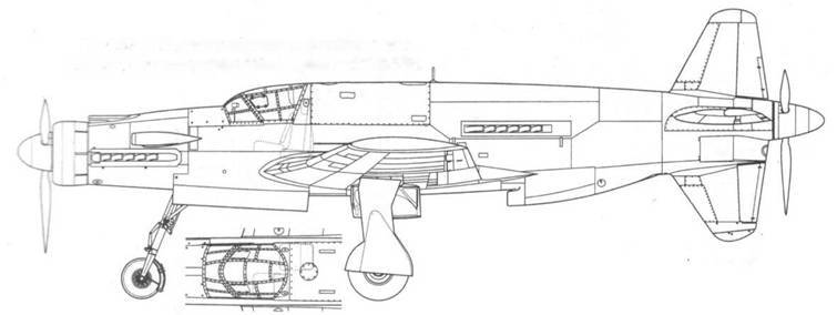 Do 335 « Pfeil» самый быстный поршневой истребитель. Часть 2 - pic_16.jpg