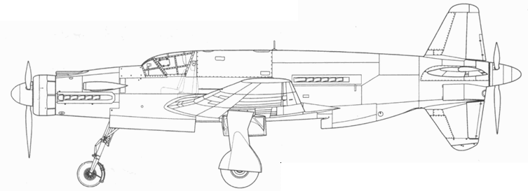 Do 335 « Pfeil» самый быстный поршневой истребитель. Часть 2 - pic_17.png