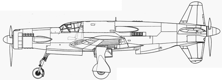 Do 335 « Pfeil» самый быстный поршневой истребитель. Часть 2 - pic_18.png