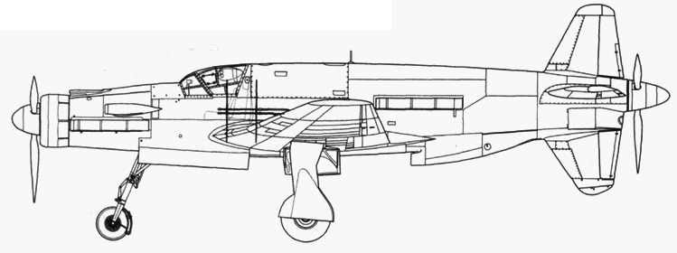 Do 335 « Pfeil» самый быстный поршневой истребитель. Часть 2 - pic_23.png