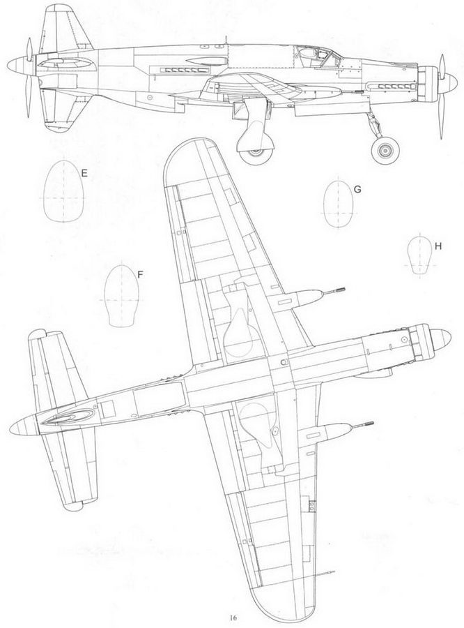 Do 335 « Pfeil» самый быстный поршневой истребитель. Часть 2 - pic_3.jpg