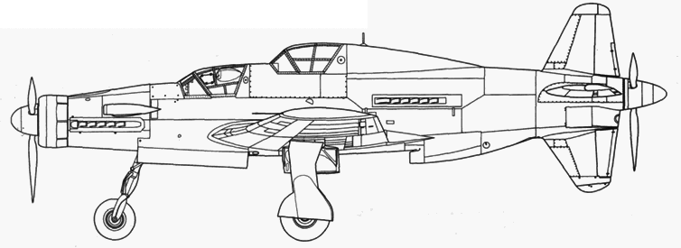 Do 335 « Pfeil» самый быстный поршневой истребитель. Часть 2 - pic_8.png