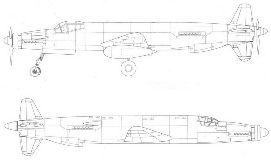 Do 335 « Pfeil» самый быстный поршневой истребитель. Часть 2 - pic_32.jpg