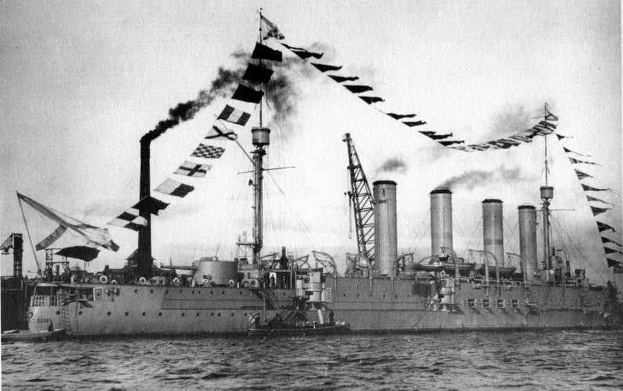 Броненосные крейсера типа “Адмирал Макаров”. 1906-1925 гг. - pic_52.jpg