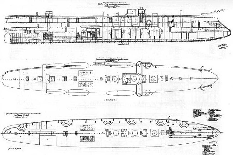 Полуброненосный фрегат “Память Азова” (1885-1925) - pic_4.jpg