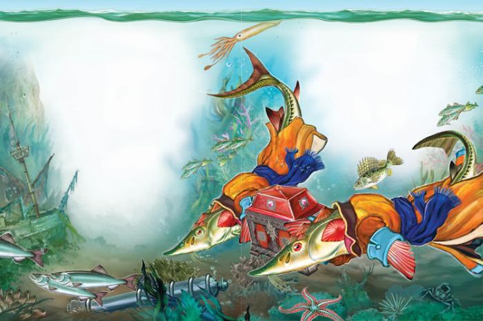 Сказки русских писателей (с илл.) - horse_gorbunok_39.jpg