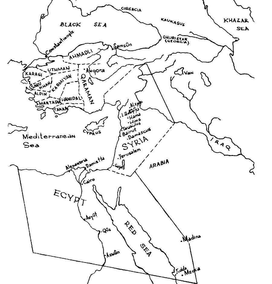 Черкесские мамлюки - map.png