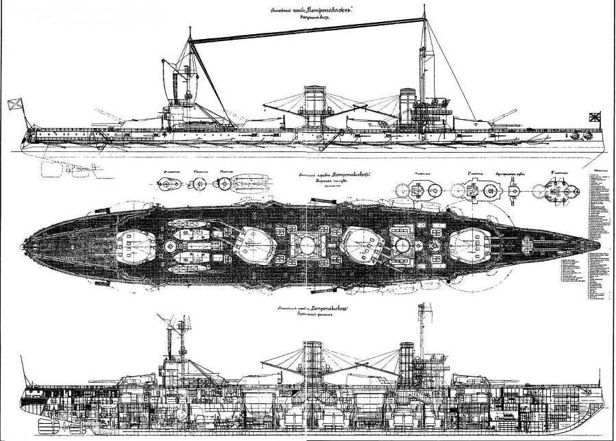 Линейные корабли типа “Севастополь” (1907-1914 гг.) Часть I. Проектирование и строительство - pic_19.jpg