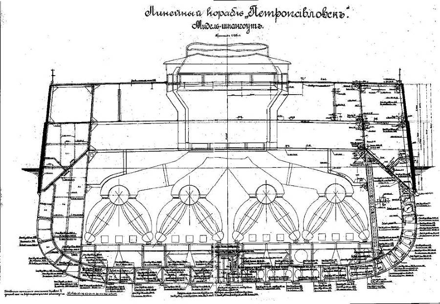 Линейные корабли типа “Севастополь” (1907-1914 гг.) Часть I. Проектирование и строительство - pic_32.jpg