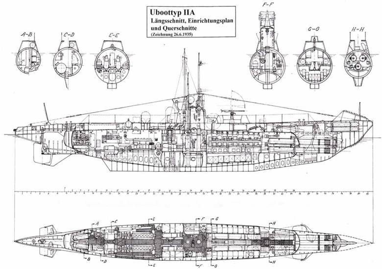 Германские субмарины Тип II крупным планом - pic_59.jpg