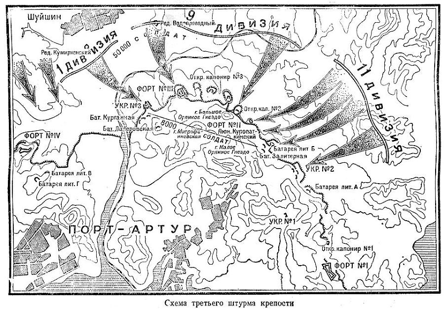 Оборона Порт-Артура. Русско-японская война 1904–1905 - s20Sematretegoshturmakrepostistr.171.jpg