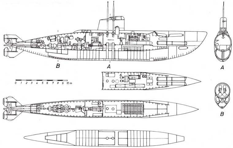 Германские субмарины Тип XVII Крупным планом - pic_24.jpg