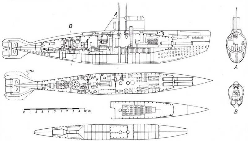 Германские субмарины Тип XVII Крупным планом - pic_25.jpg