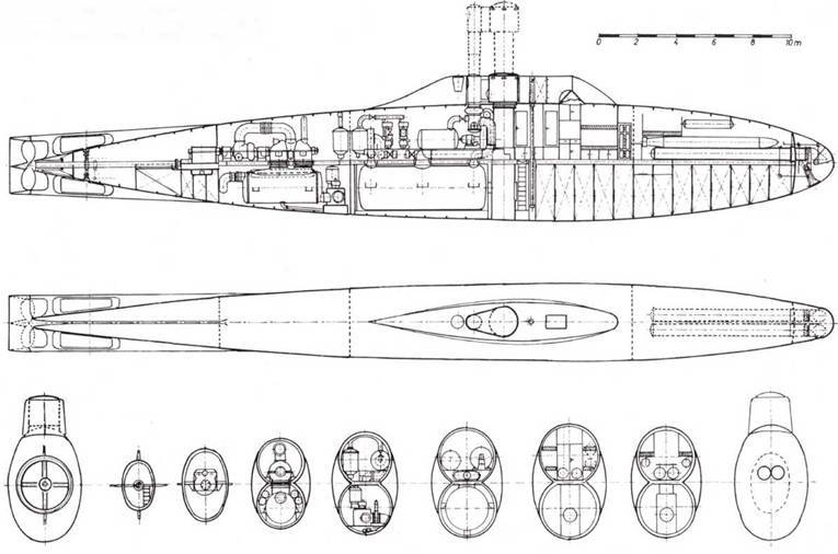 Германские субмарины Тип XVII Крупным планом - pic_6.jpg