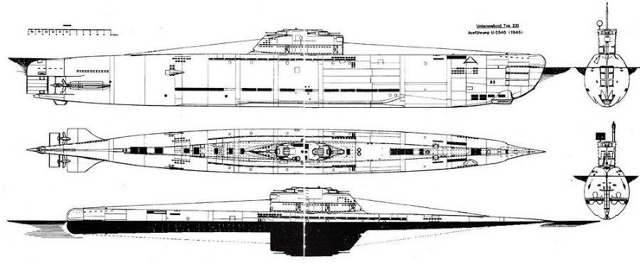 Германские субмарины Тип XXI Крупным планом - pic_49.jpg