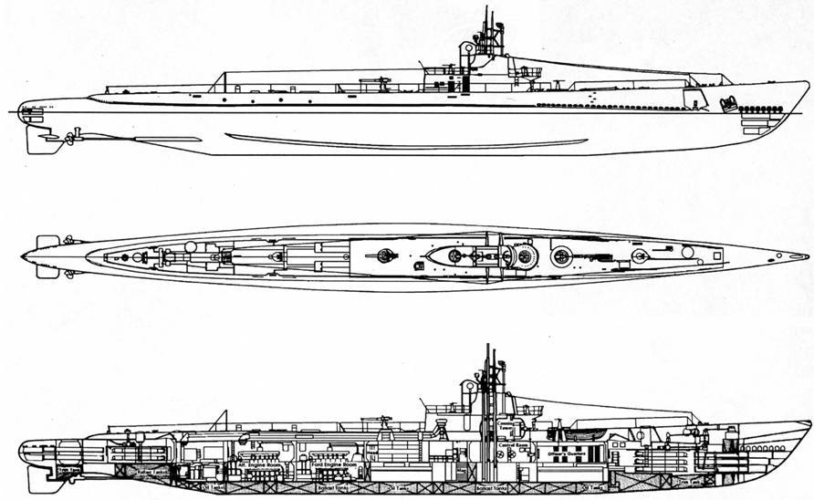 Американские подводные лодки от начала XX века до Второй Мировой войны - pic_65.jpg