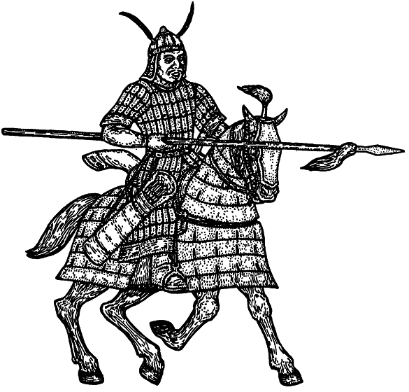 Золотая волчья голова на боевых знаменах. Оружие и войны древних тюрок в степях Евразии - i_009.png