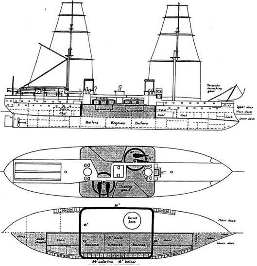 Броненосцы типа «Инфлексибл» (1874-1908) - pic_6.jpg