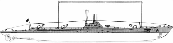 Боевые корабли японского флота. Подводные лодки (10.1918-8.1945). Справочник - i_034.jpg