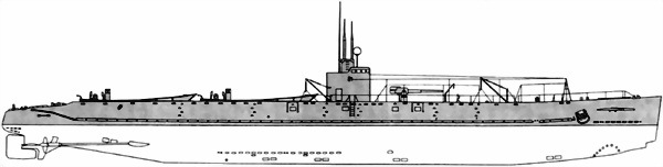 Боевые корабли японского флота. Подводные лодки (10.1918-8.1945). Справочник - i_097.jpg