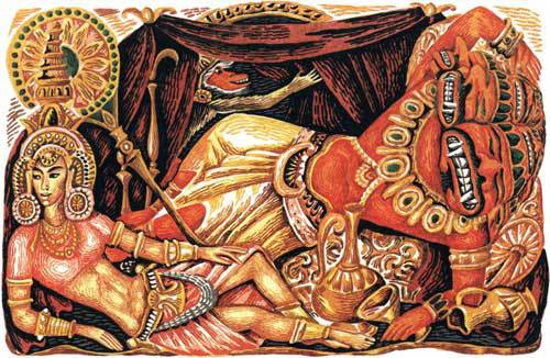 Сказание о Раме, Сите и летающей обезьяне Ханумане - i_029.jpg