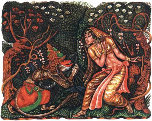 Сказание о Раме, Сите и летающей обезьяне Ханумане - i_047.jpg