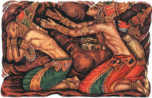 Сказание о Раме, Сите и летающей обезьяне Ханумане - i_048.jpg