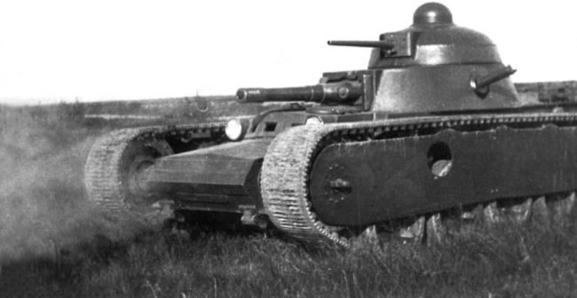 Маневренные танки СССР Т-12, Т-24, ТГ, Д-4 и др. - i_051.jpg