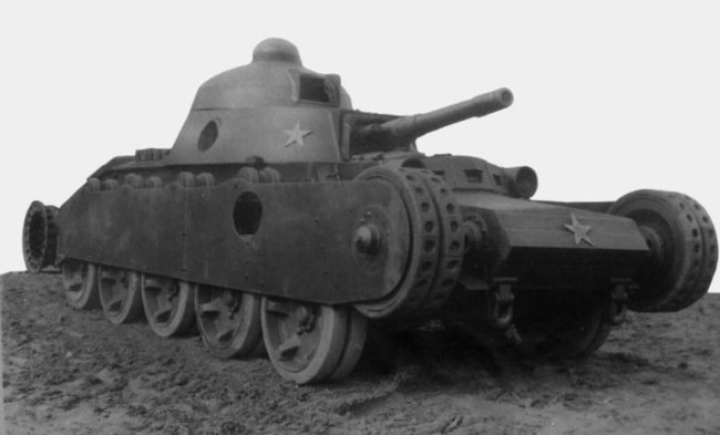 Маневренные танки СССР Т-12, Т-24, ТГ, Д-4 и др. - i_061.jpg