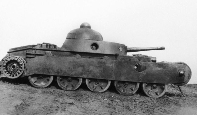 Маневренные танки СССР Т-12, Т-24, ТГ, Д-4 и др. - i_062.jpg
