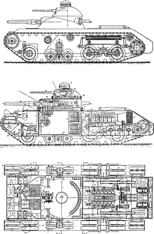 Маневренные танки СССР Т-12, Т-24, ТГ, Д-4 и др. - i_064.jpg