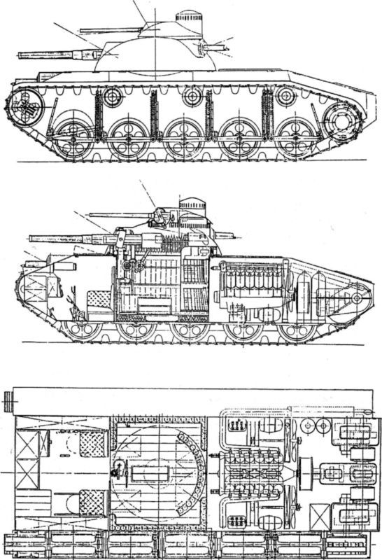 Маневренные танки СССР Т-12, Т-24, ТГ, Д-4 и др. - i_065.jpg