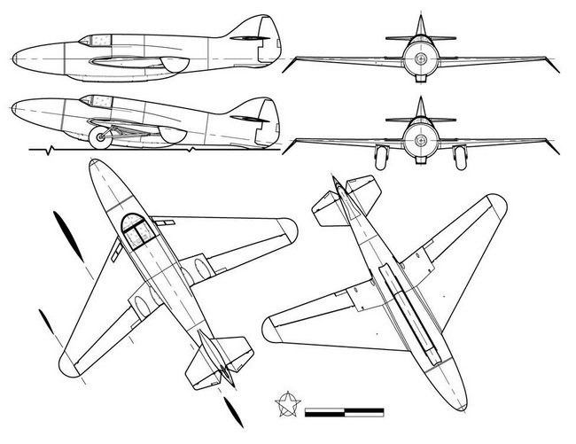Реактивные первенцы СССР – МиГ-9, Як-15, Су-9, Ла-150, Ту-12, Ил-22  - i_121.jpg