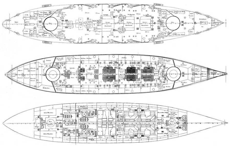 Броненосцы типов “Виттельсбах”, “Брауншвейг” и “Дойчланд”. 1899-1945 гг. (Сброник статей и документов) - pic_55.jpg